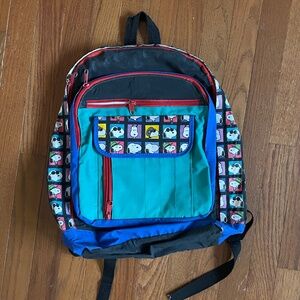 Vintage 90s Snoopy Peanuts Backpack